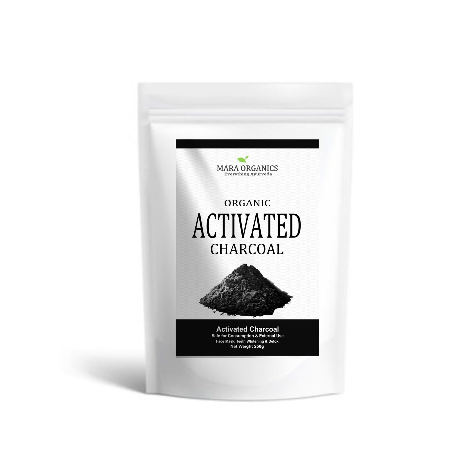 Activated Charcoal 250g Mara Organics